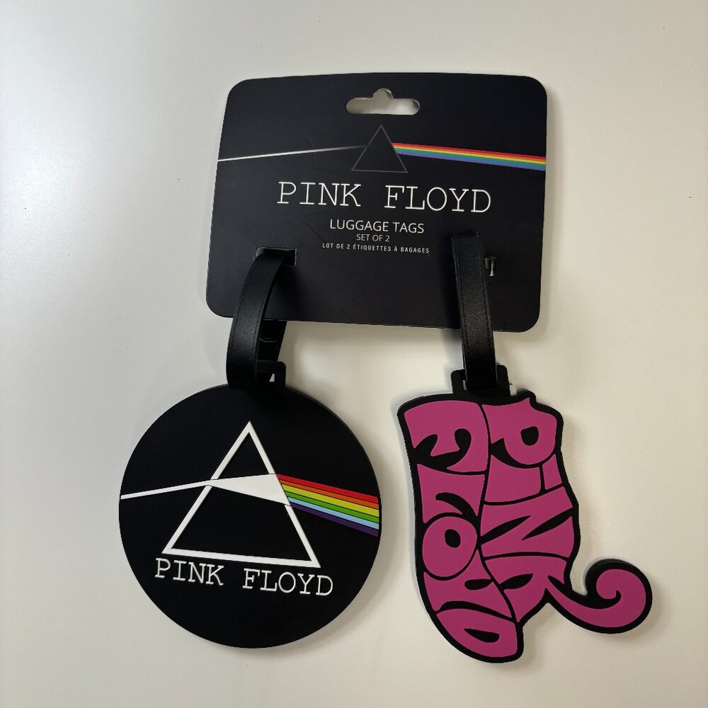 NEW Pink Floyd Luggage Tags